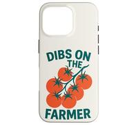 Dibs on The Farmer Tomato Farm Garden Lovers Coque pour iPhone 16 Pro