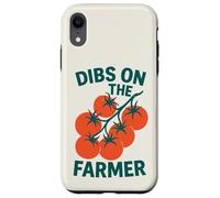 Dibs on The Farmer Tomato Farm Garden Lovers Coque pour iPhone XR