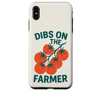 Dibs on The Farmer Tomato Farm Garden Lovers Coque pour iPhone XS Max