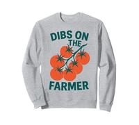 Dibs on The Farmer Tomato Farm Garden Lovers Sweatshirt