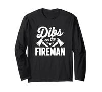 Dibs on The Fireman - Conjoint Pompier Manche Longue