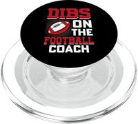 Dibs on The Football Coach - American Football PopSockets PopGrip pour MagSafe