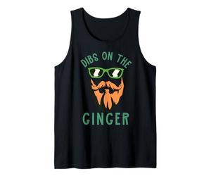 Dibs on The Ginger Beard Rousse drôle de la Saint-Patrick Débardeur