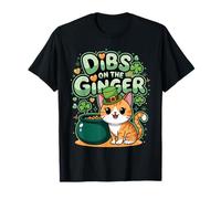 Dibs on the Ginger Cute Saint Patrick's Day Cat Lover Irish T-Shirt