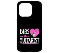 Dibs on The Guitarist Romantique Saint-Valentin Coque pour iPhone 15 Pro