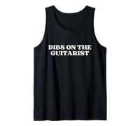 Dibs on The Guitarist Y2k Aesthetic Trendy Débardeur