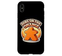Dibs on The Orange Meeple Boardgame Player Ventilateur de Table Coque pour iPhone XS Max