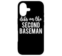 Dibs on The Second Baseman Funny Second Baseman's Wife Coque pour iPhone 17