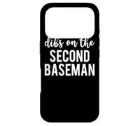 Dibs on The Second Baseman Funny Second Baseman's Wife Coque pour iPhone 17 Pro