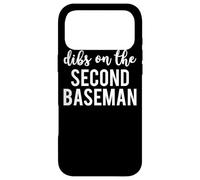 Dibs on The Second Baseman Funny Second Baseman's Wife Coque pour iPhone 17 Pro Max