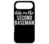 Dibs on The Second Baseman Funny Second Baseman's Wife Coque pour iPhone Air