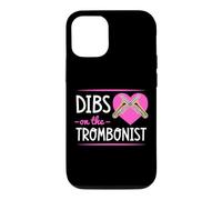 Dibs on The Trombonist Romantique Saint-Valentin Coque pour iPhone 12/12 Pro