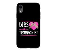 Dibs on The Trombonist Romantique Saint-Valentin Coque pour iPhone XR