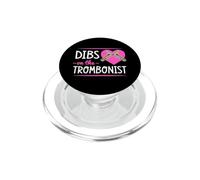 Dibs on The Trombonist Romantique Saint-Valentin PopSockets PopGrip pour MagSafe