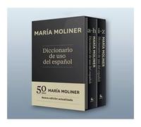 Diccionario De Uso Del Español María Moliner Moliner Ruiz, María (Auteur)