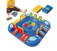Dice Board Game, Fun Party Games Set, 2-6 Player Educational Toy with Engaging Activities, for Holiday Gatherings, Picnics, Coffee Table Fun, Backyard, Birthday Parties, Classroom, Camping