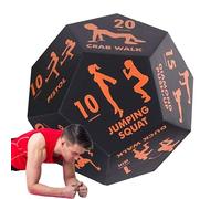 Dice De Fitness - Group Fitness Workout Dice, Game D'entraînement En Force | Outil D'exercice De Gymnase À Domicile Portable, Équipement D'entraînement En Plein Air, Défi De Remise En Forme Du Poids C