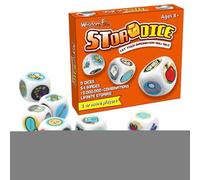 Dice DE Temps Sterne | 9X Cubes de Narration | Jeu de Table mystère créatif | Combinaison des Histoires illimitées | 54 Dice de Jeu de Narration emblématique | Histoire créative Ggame pour l'éd