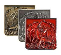Dice en Métal - Dices Dragon Set | Jeux De Société Metals avec Boîte Magnétique, Jeu De Table, pour Les Soirées De FêteDu Week-End De Fête De Fête Playage Travail Home Bureau Players Adults