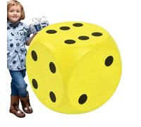 Dice en Mousse Jumbo - Cubes Mathématiques De Classe, Blocs De Jeu Doux | Outils De Dés À Apprentissage Éducatif, Jouet D'enseignement Coloré pour Les, Cubes De Grand Nombre pour Les Jeux en C