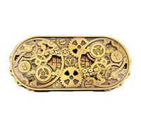 Dice métal - Dit de spin sur le thème du jeu | Jouet mystérieux en d'aluminium design compact avec gravures, jouet fantastique pour débutants matériaux robustes, activités de groupe pe