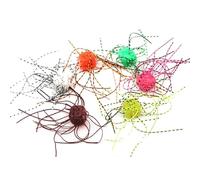 Dice Shaped Soft Fishing Bait, Fuzzy Dice Fishing Lure, Portable Soft Slow Sinking Flexible Bass Lures, for Catfish and Perch Lures for Freshwater Bait (6pcs)