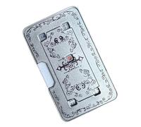 Dice Spinner - Jouet de jeu mécanique, jeu de société en acier inoxydable pour adultes, accessoire de cartes à jouer automatique avec fonction de soulagement du stress, voyage au bureau, fête à domici