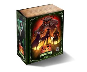 Dice Throne | Dice Throne Adventures | Extension De Jeu De Société, Dungeon Crawler Coopératif, Progression De Campagne, Butin Et Combats De Boss | 2-4 Joueurs | 90-120 Minutes