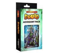 Dice Throne | Dice Throne Druid Accessory Pack | Kit Accessoire Premium, Figurine Druid Peinte, Jetons Acryliques, 50 Protège Cartes Et Cartes Bonus | 1+ Joueurs
