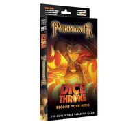 Dice Throne | Dice Throne Pyromancer Hero Pack | Jeu De Dés, Cinq Dés Personnalisés, 32 Cartes Héros Et Jetons D'État | 2 À 4 Joueurs | 90 À 120 Minutes