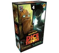Lucky Duck Games | DICE THRONE : Tréant vs Ninja | Jeu de Société pour Adultes & Enfants | Jeu de Stratégie | Combat de Dés et Pouvoirs | 2 Joueurs | 20 à 40 Min | En Français