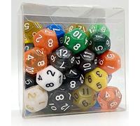 Dice4friends 70803 Lot de 25 dés D20