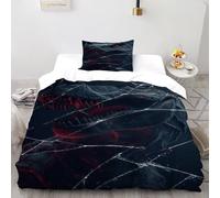 DICENOR Glass Ensemble De Literie Animals Housse De Couette À 2 Pièces Garcons Et Filles -1 avec Taie d'oreiller(50 * 75) Single（135x200cm）