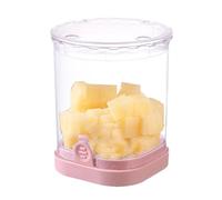 Dicer Coupe-légumes en acier inoxydable végétarien pour hachoir à pommes de terre hachoir à carotte, hachoir à carottes, coupe-fraises, gadget de cuisine