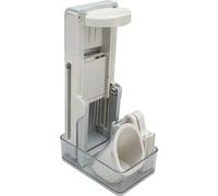 Dicer droit sûr multifonctionnel pliable Pomme de terre Hacheur d'oignons Coupe légumes avec boîte de rangement f���r K��che