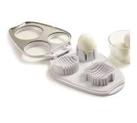 Dicer d'œuf, coupe-œuf dur, coupe-raisin en acier inoxydable en acier inoxydable pour œufs de champignons, outil de coupe de fraises multifonctionnel, appareil de cuisson