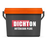 DICHTON PROFESSIONNEL Peinture murale mate 1l Blanc - Peinture intérieure écologique, pouvoir couvrant maximum, sans raccord, sans coulure, économique, séchage rapide - IntérieurPlus D.73W