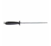 Dick 781-11202 Fusil à aiguiser 20cm rond, argent/noir