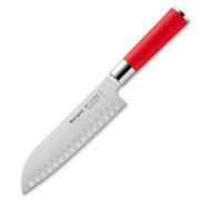 Couteau Santoku 18Cm Red Spirit Kullenschliff Couteau De Cuisine Cuisine Ménage