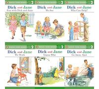 Dick and Jane Level 2 Readers - Set of 6 Children's Books - Ages 4-6