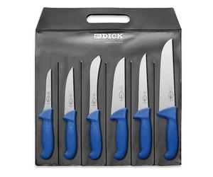Dick Couteau à viande set de 6 pour l'abattage et la découpe