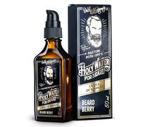 Dick Johnson Holy Water Huile de barbe végétalienne avec huile d'argan, d'amande, de jojoba et de cassis 50 ml