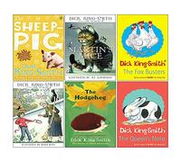 Dick King Smith Collection 6 Books Set (The Fox Busters, Martin's Mice, The Sheep-pig , The Queen's Nose, The Hodgeheg, The Invisible Dog)