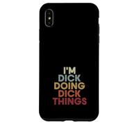 Dick Name Dick Personalized Name First Given Coque pour iPhone XS Max