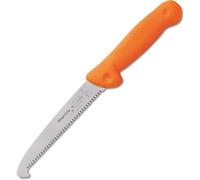Dick Scie à Os de Chasse, Lame 15 cm, Manche Orange, Acier Inoxydable, 29,8 cm Longueur Totale