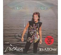 DICKEN - It's all over / High places (Promotion-Single in rotem Vinyl) / INT 112.550
