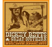 DICKEY BETTS GREAT - BOTTOM LINE NYC 19 APRIL 1977 YELLOW VINYL - E72z