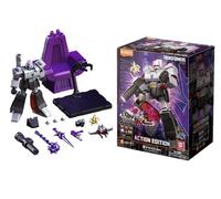 BLOKEES Transformers G1 Megatron Action Edition 02, kit de modèle pour Enfants à partir de 12 Ans, Robot de 18 cm avec 45 articulations Mobiles, Fonction lumière, kit d'accessoires avec trône, modèle