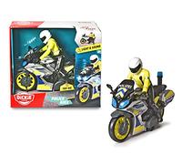 Dickie 203712018026, SOS Moto de Police 17 cm, Pologne, à partir de 3 Ans
