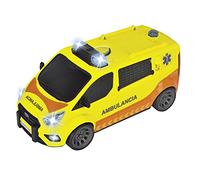 Dickie - Ambulance SEM 28 cm, lumière et Son, Ouverture des Portes arrière, à partir de 3 Ans (203715013SI4)